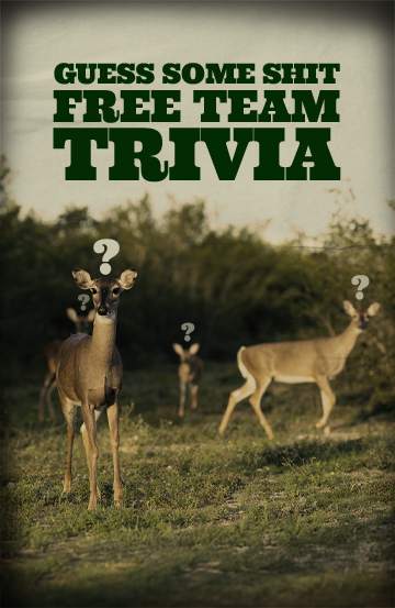 Guess Some Shit - Free Team Trivia