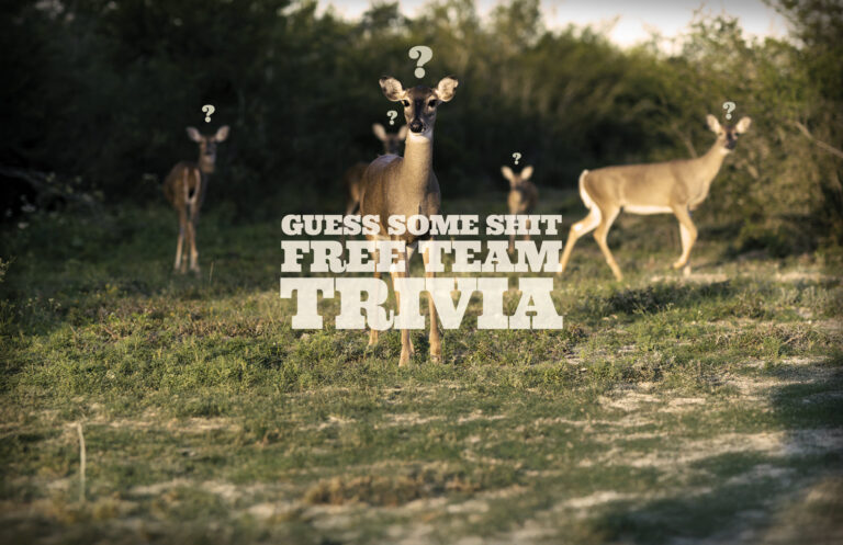 Guess Some Shit - Free Team Trivia