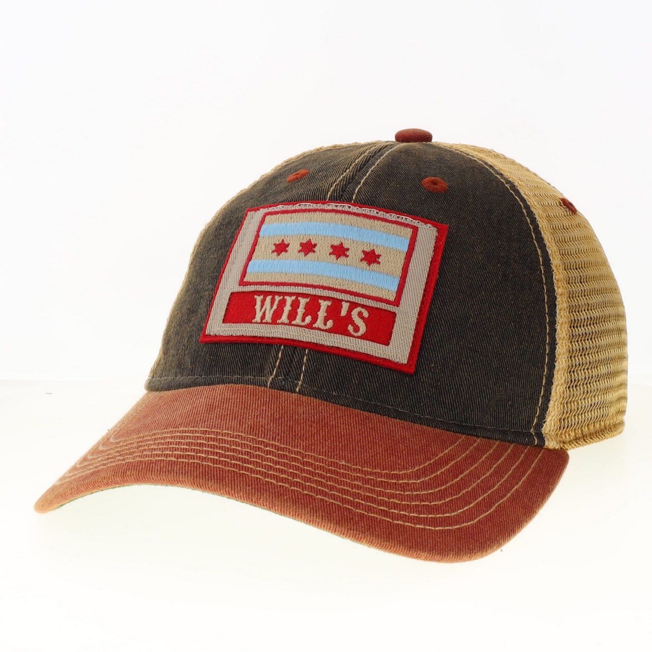 HAT - Will's CHI-Flag Trucker (Tri-Color)