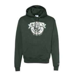 Hoodie - Green Pullover Retro