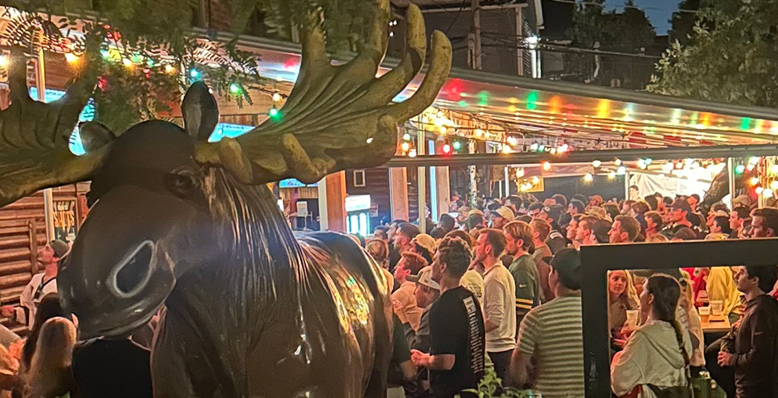 Party with the Moose! Book a Northwoods inspired event.