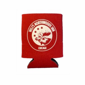 WNI Koozie-Red w/ White