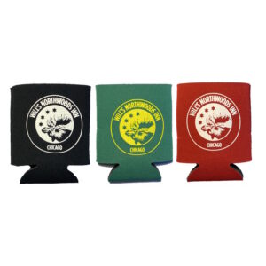 WNI Koozie-Set of 3 (Black, Green, & Red)
